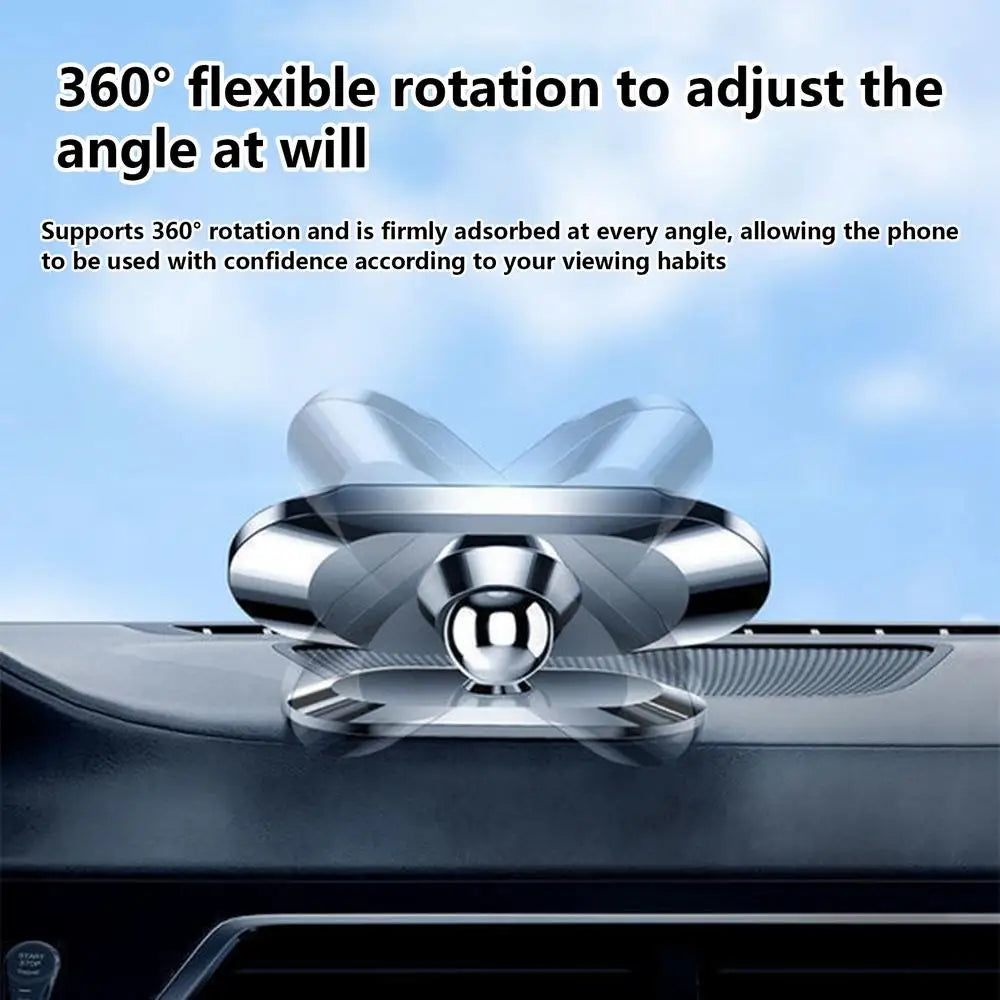 Universal Magnetic Phone Mount – Adjustable Holder for Car, SUV & Home Use