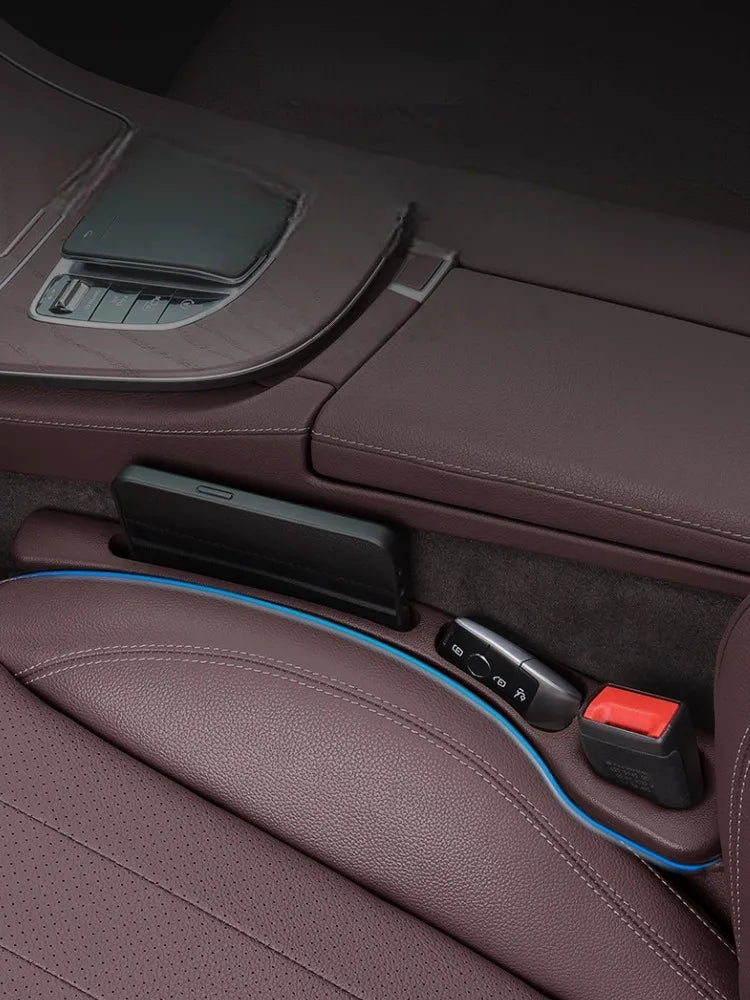 2pcs-Universal Car Seat Gap Filler with Storage