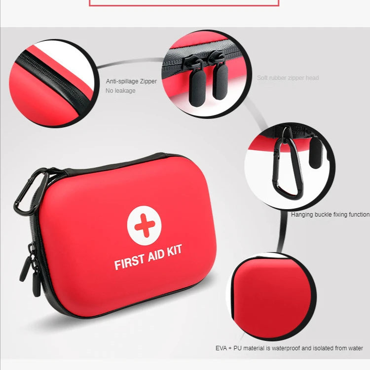 Compact First Aid Kit – Portable Emergency Medical Set for Car, Home & Outdoors