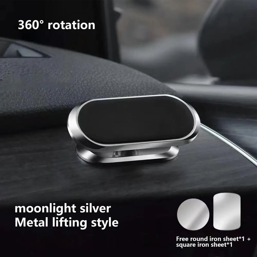 Universal Magnetic Phone Mount – Adjustable Holder for Car, SUV & Home Use