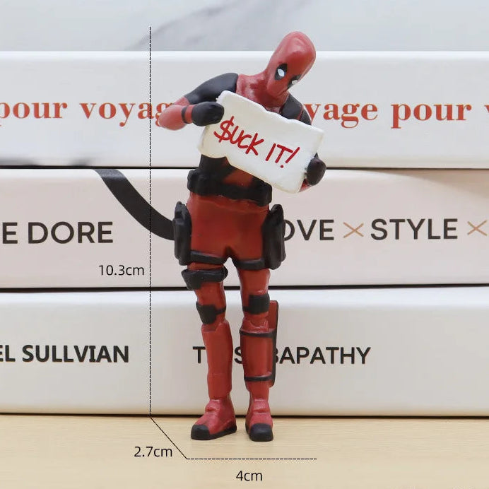 Deadpool Car Interior Decoration – Cartoon Model & Gift Toy