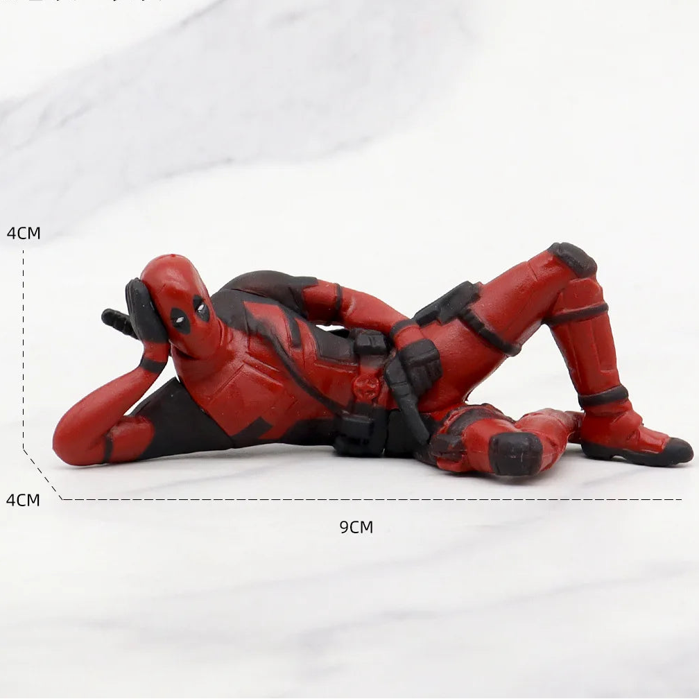 Deadpool Car Interior Decoration – Cartoon Model & Gift Toy