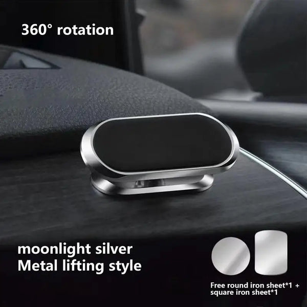 Universal Magnetic Phone Mount – Adjustable Holder for Car, SUV & Home Use