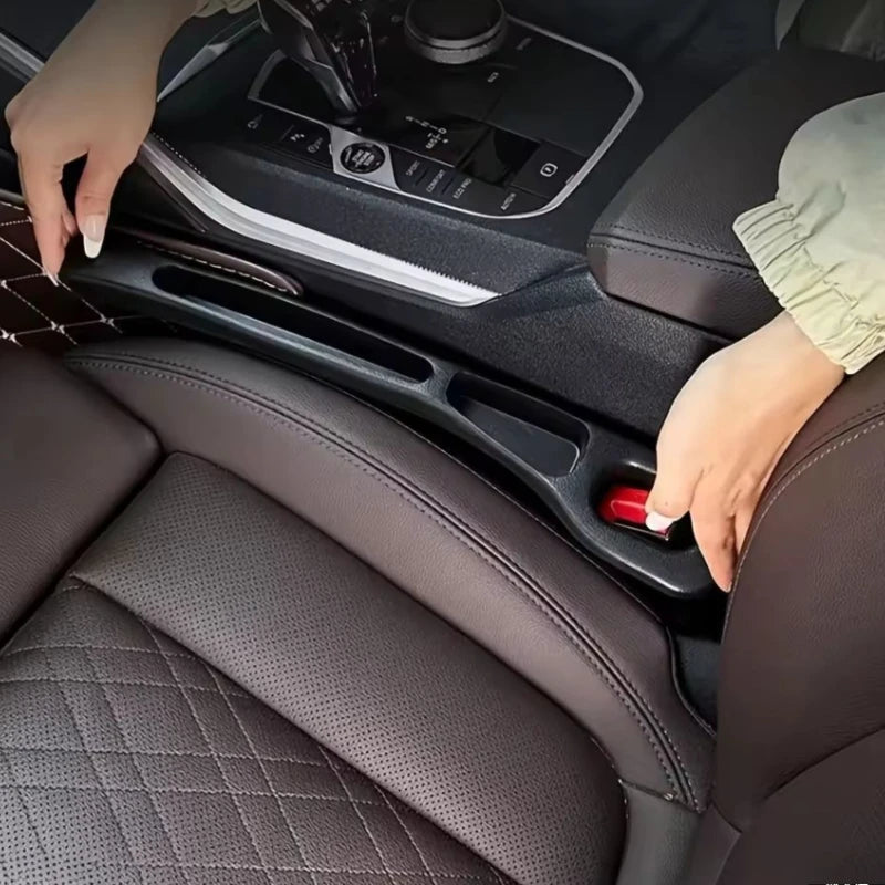 2pcs-Universal Car Seat Gap Filler with Storage