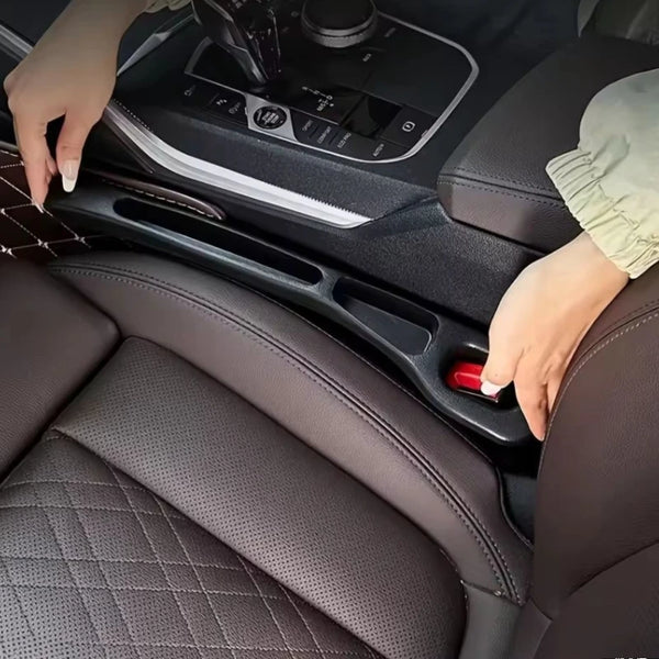 2pcs-Universal Car Seat Gap Filler with Storage