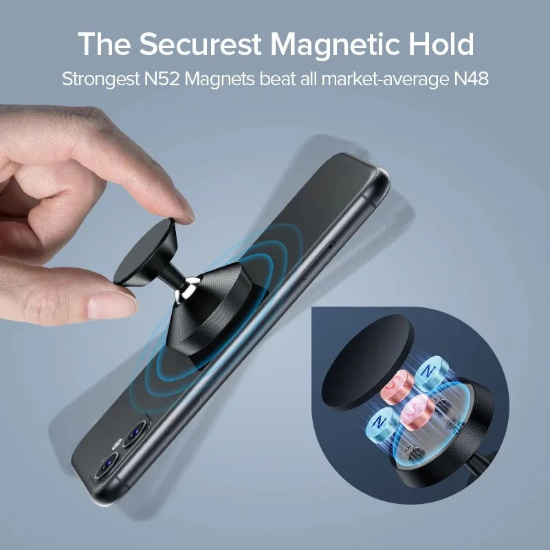 Universal Magnetic Car Phone Mount and Plate