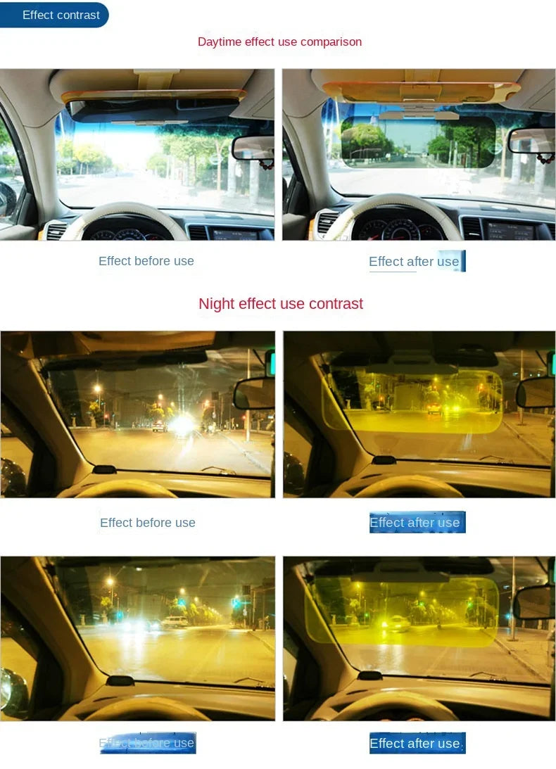 Car Sun Visor Extender – Anti-Glare & UV Protection for Safer Driving