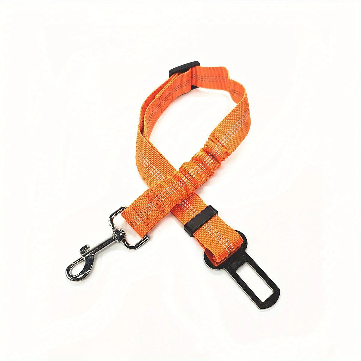 Adjustable Pet Car Seat Belt – Dog & Cat Safety Harness Clip for Vehicles