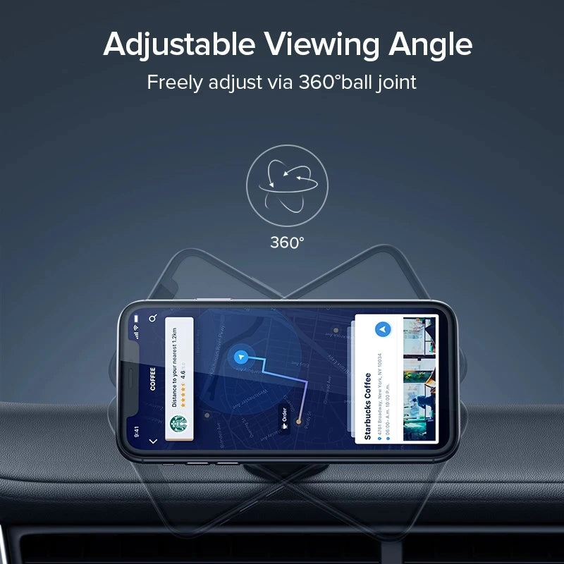 Universal Magnetic Car Phone Mount and Plate