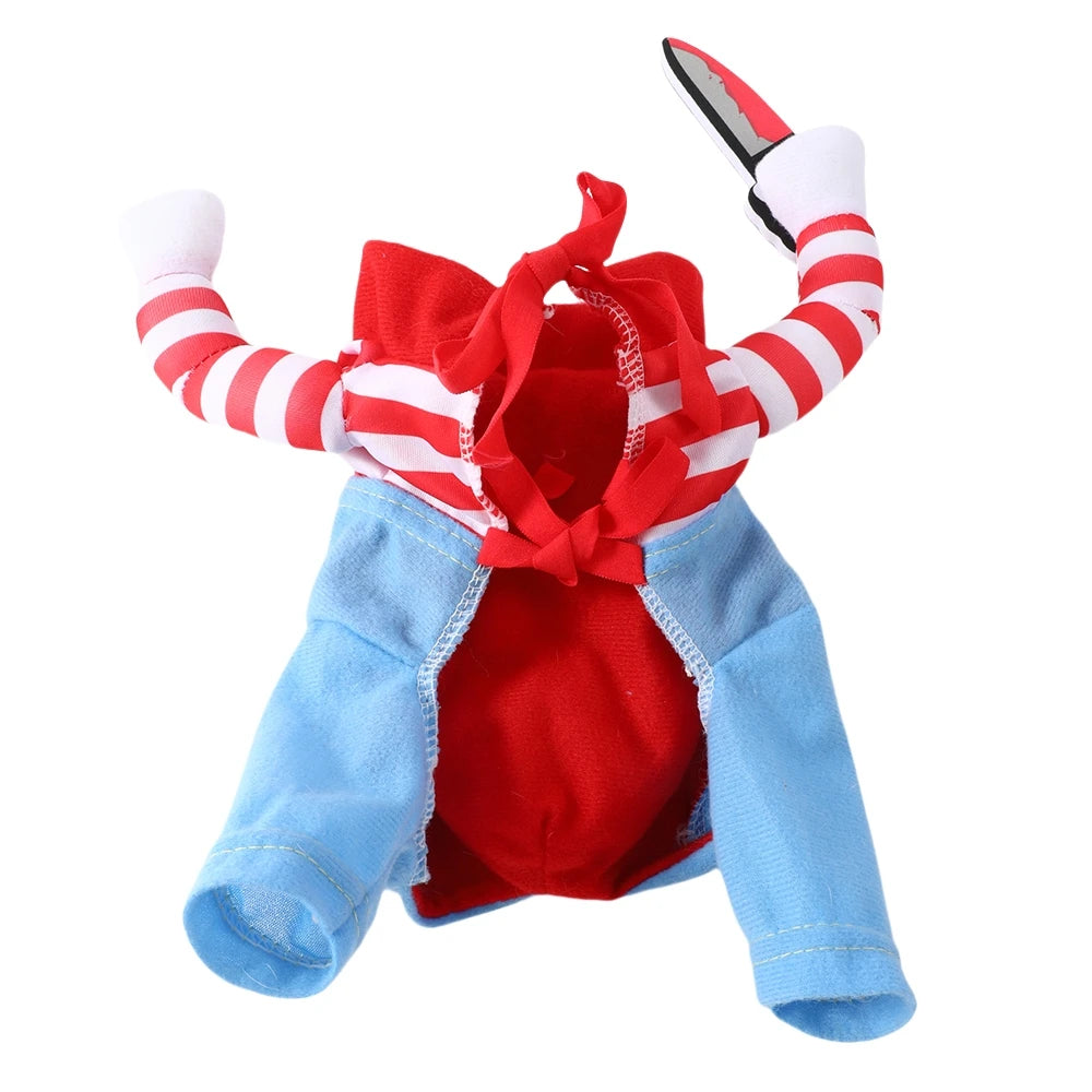 Halloween Pet Costume – Funny Dog & Cat Outfit for Small/Medium Breeds