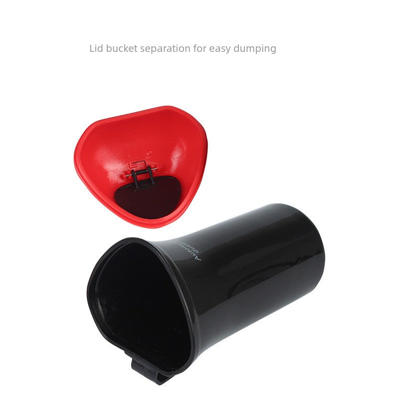 CAR Mini Trash Can Interior Decoration Supplies Multifunctional Storage Box Car Storage Box Car Triangle Trash Can