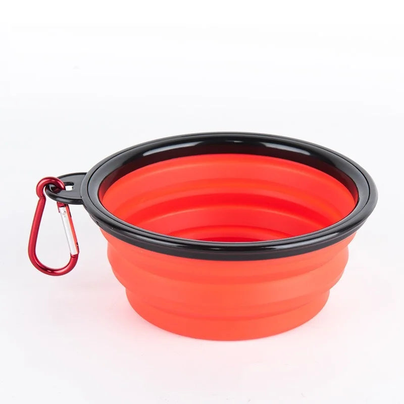 Collapsible Travel Dog & Cat Water Drinking Bowl