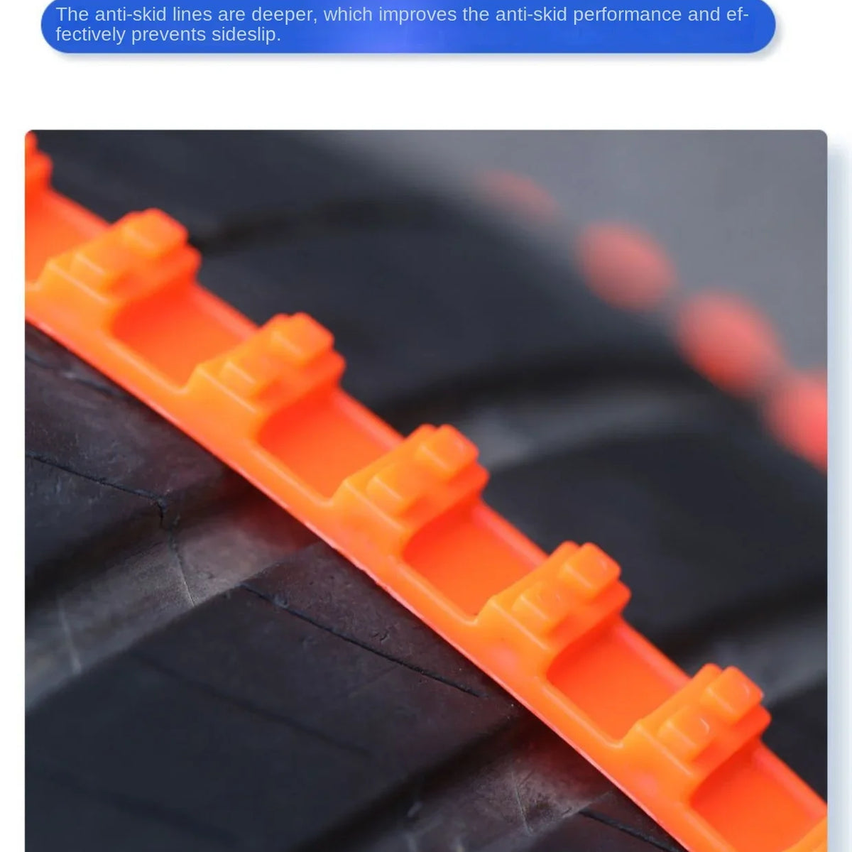 Anti‑Slip Snow Tire Chains – Winter Traction Kit for Cars & SUVs