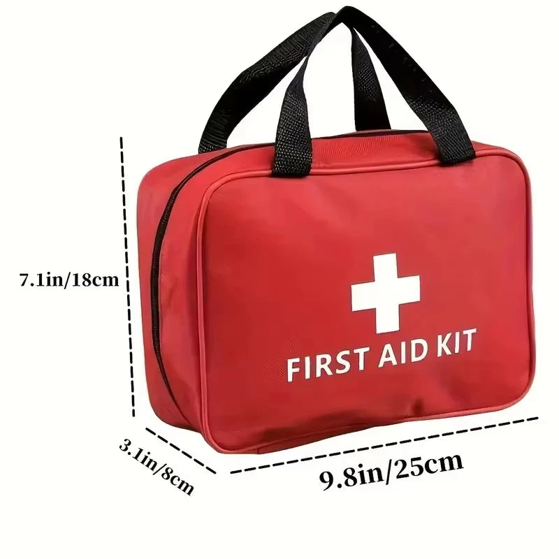 Portable Car First Aid Kit – Emergency Medical Bag for Outdoor & Travel