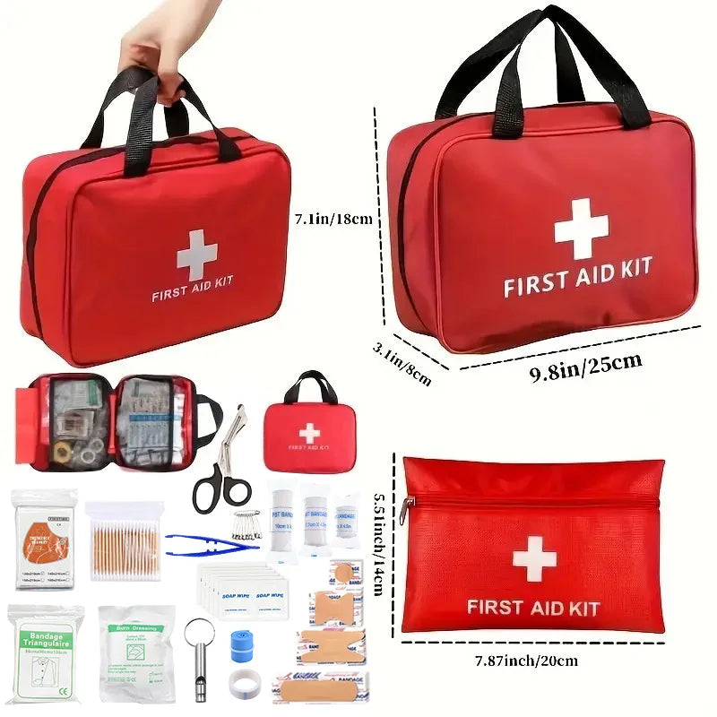 Complete First Aid Kit – Emergency & Survival Supplies