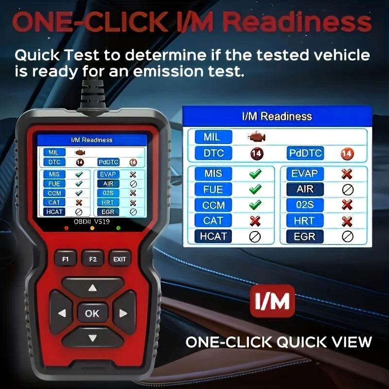 OBD2 Car Scanner & Check Engine Code Reader