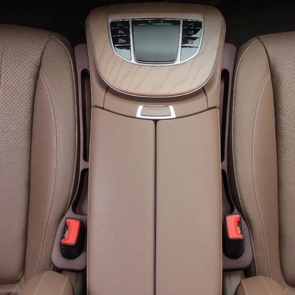 2pcs-Universal Car Seat Gap Filler with Storage