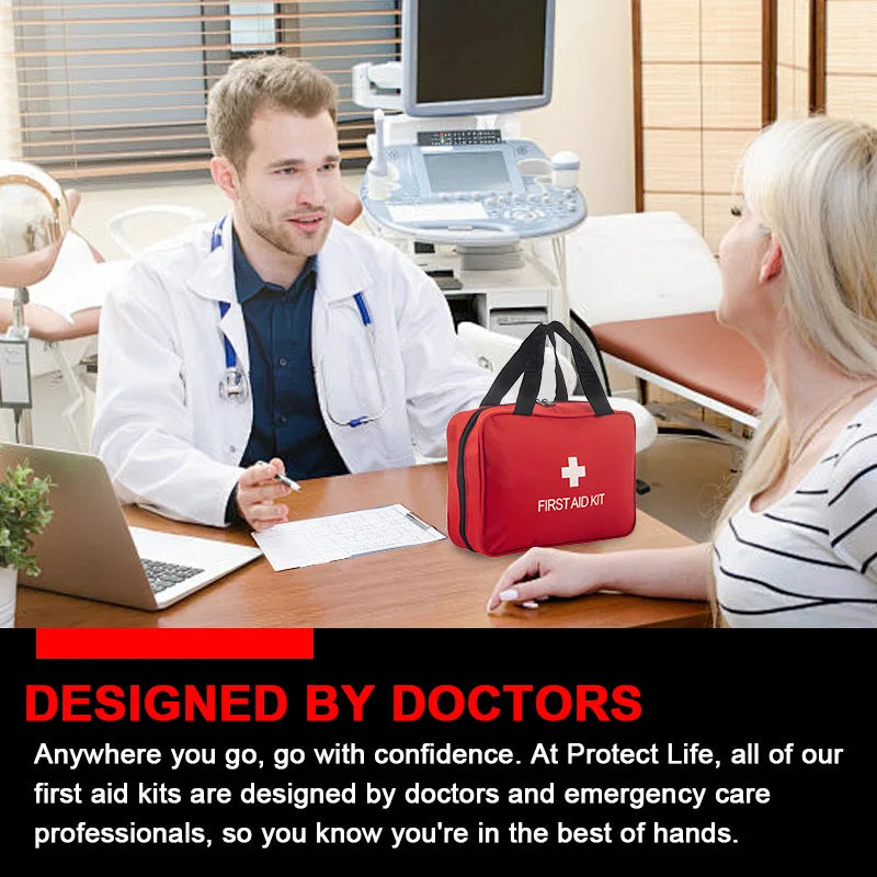 Complete First Aid Kit – Emergency & Survival Supplies