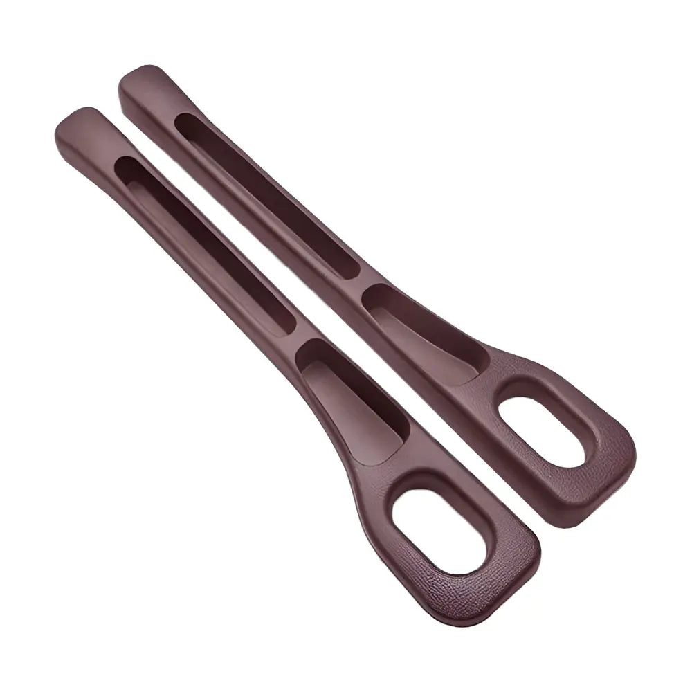2pcs Car Seat Gap Filler Organizer Waterproof Car Seat Gap Plug Strip with 2 Grooves Seat Gap Storage Auto Interior Accessories