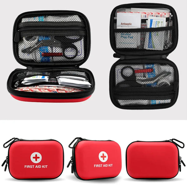 Compact First Aid Kit – Portable Emergency Medical Set for Car, Home & Outdoors