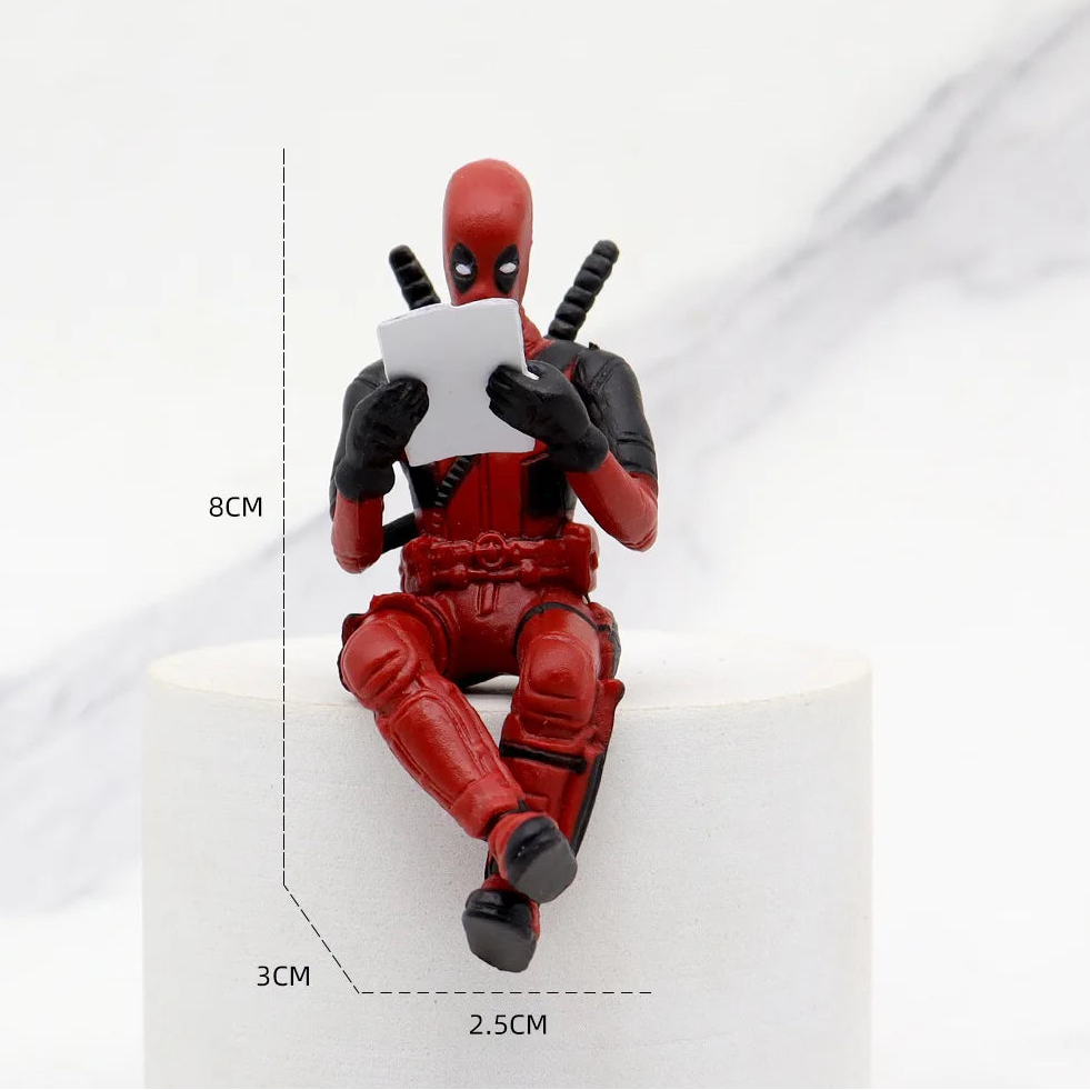 Deadpool Car Interior Decoration – Cartoon Model & Gift Toy