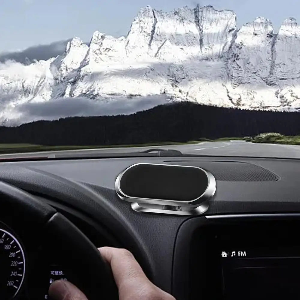 Universal Magnetic Phone Mount – Adjustable Holder for Car, SUV & Home Use