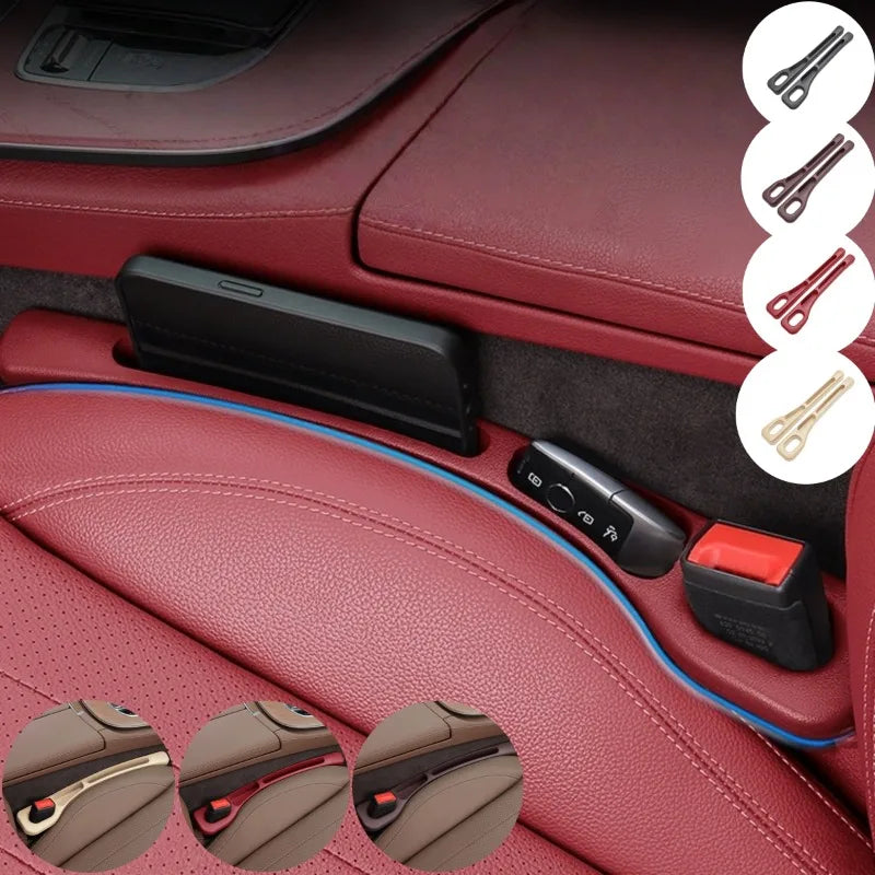 2pcs-Universal Car Seat Gap Filler with Storage