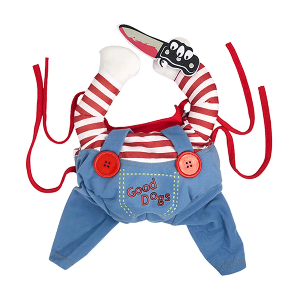 Halloween Pet Costume – Funny Dog & Cat Outfit for Small/Medium Breeds