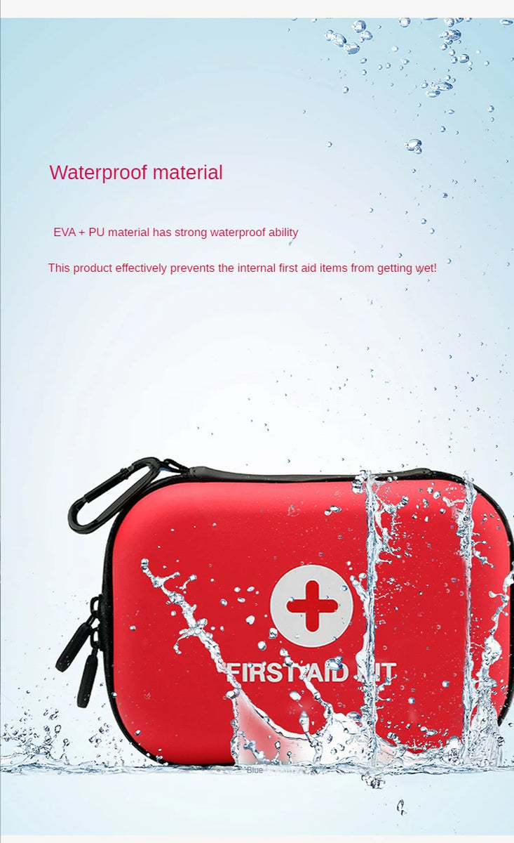 Compact First Aid Kit – Portable Emergency Medical Set for Car, Home & Outdoors