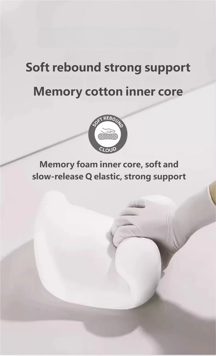 Memory Foam Car Lumbar Support Cushion