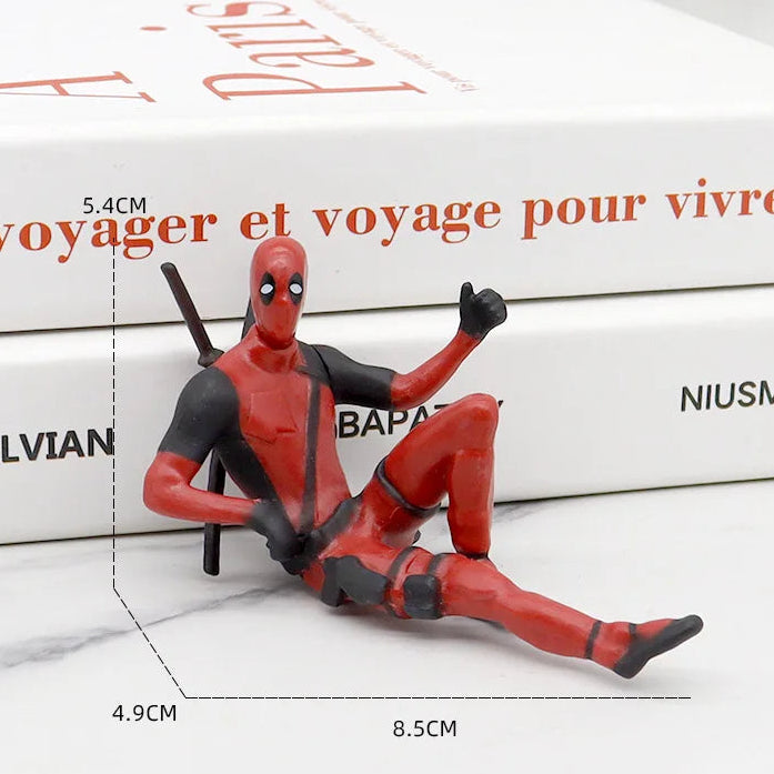 Deadpool Car Interior Decoration – Cartoon Model & Gift Toy