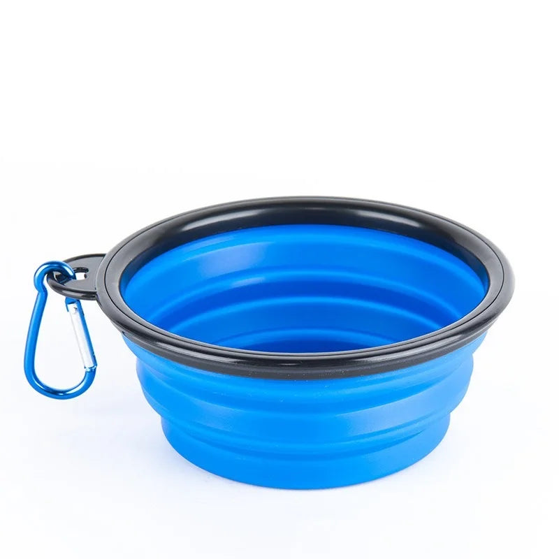 Collapsible Travel Dog & Cat Water Drinking Bowl