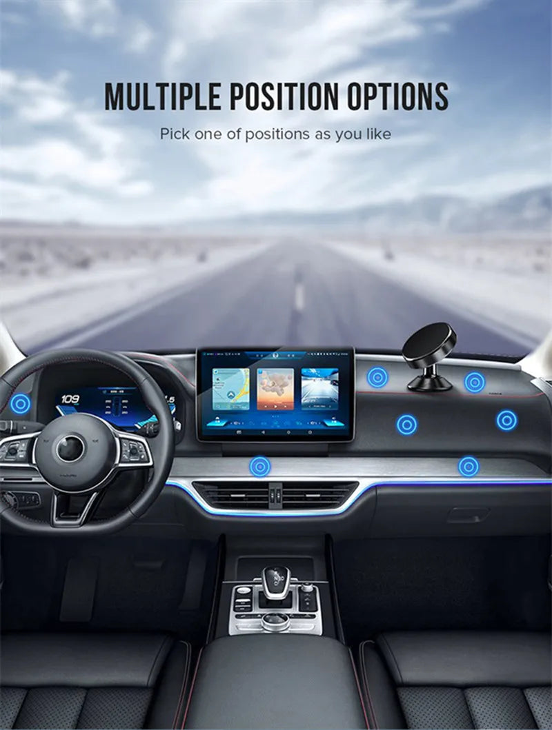 Universal Magnetic Car Phone Mount and Plate