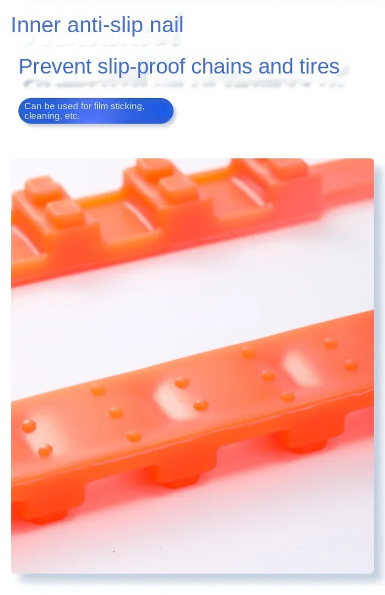 Anti‑Slip Snow Tire Chains – Winter Traction Kit for Cars & SUVs