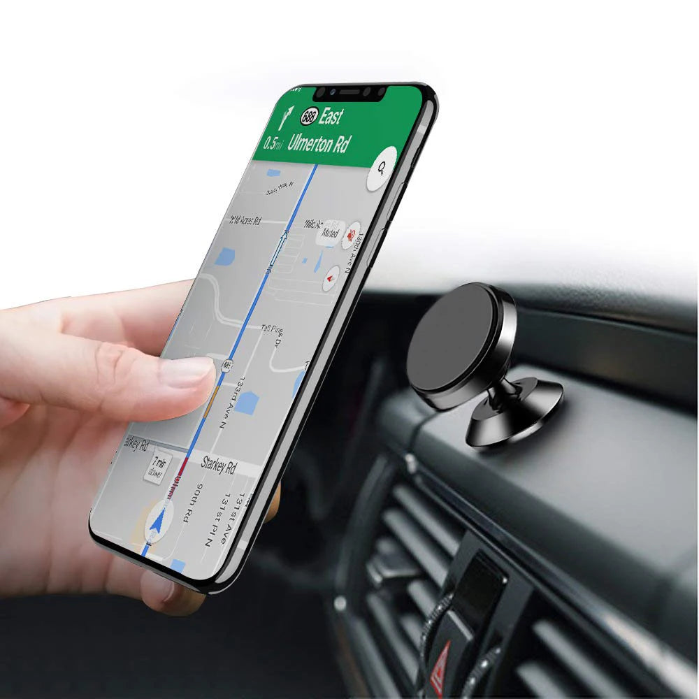 Universal Magnetic Car Phone Mount and Plate
