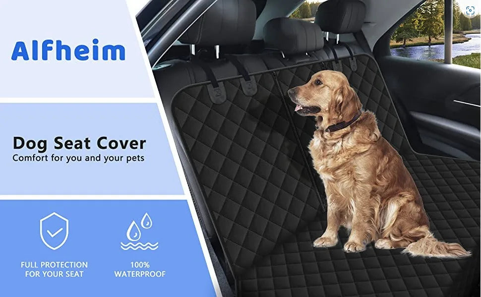 Waterproof Car BackSeat Pet Cover – Nonslip, Universal Protector for Dogs & Cats
