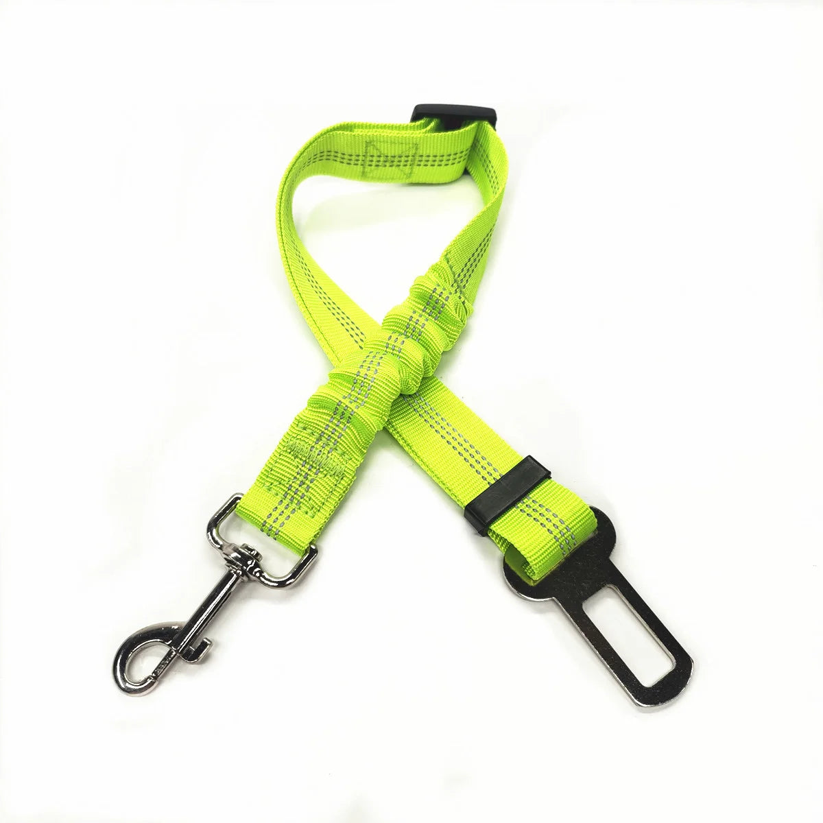 Adjustable Pet Car Seat Belt – Dog & Cat Safety Harness Clip for Vehicles