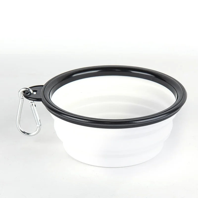 Collapsible Travel Dog & Cat Water Drinking Bowl