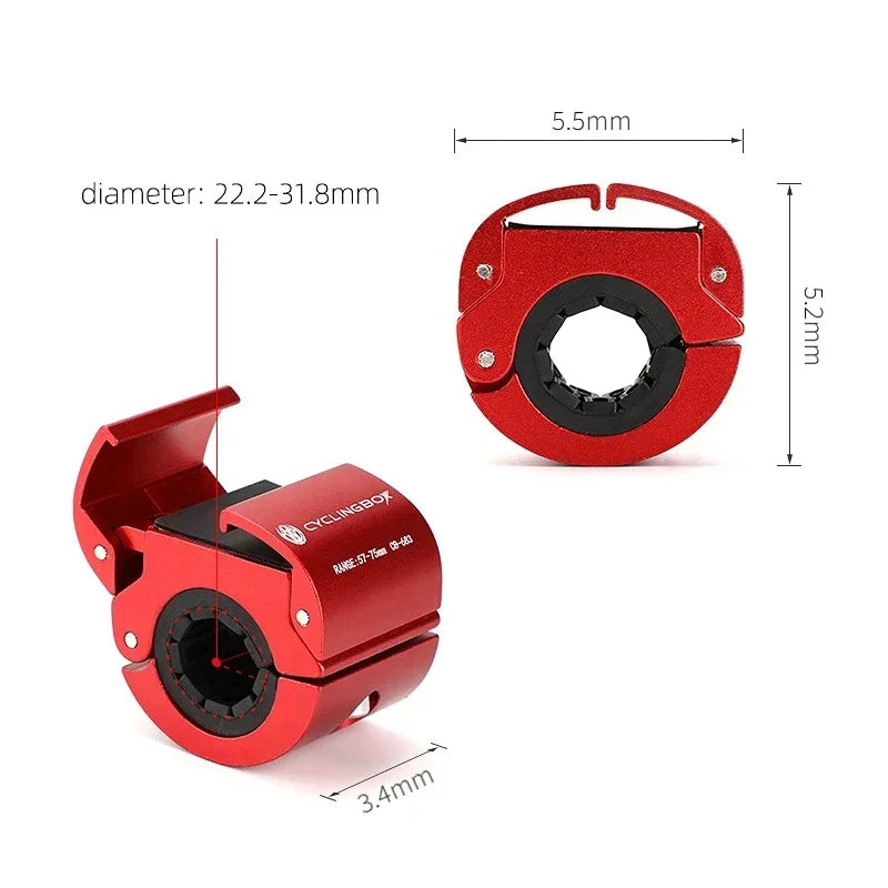 Universal Bike Phone Mount – Handlebar Holder for Mountain, Road & Commuter Bikes