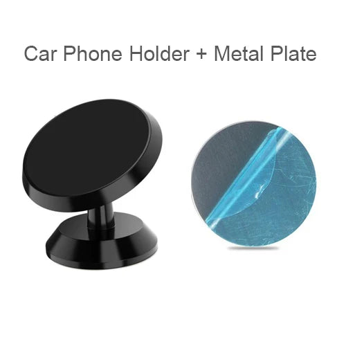 Universal Magnetic Car Phone Mount and Plate