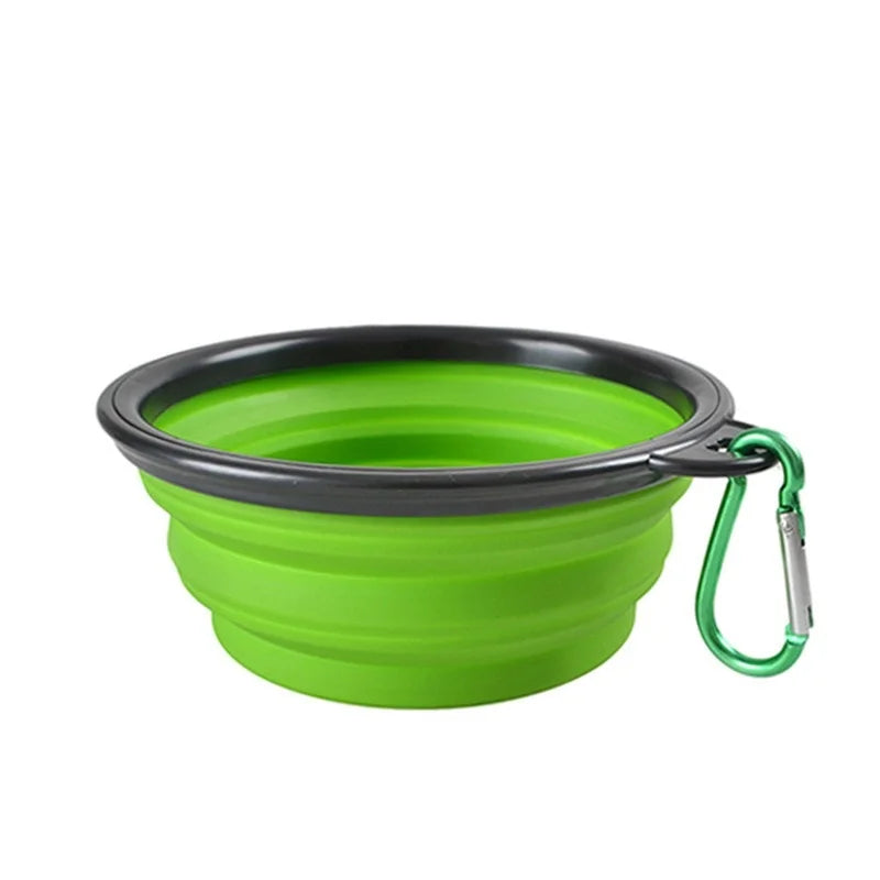 Collapsible Travel Dog & Cat Water Drinking Bowl