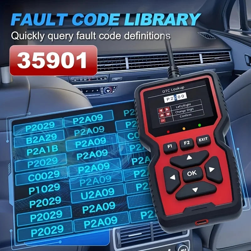 OBD2 Car Scanner & Check Engine Code Reader