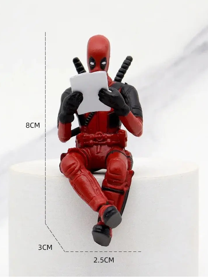 Deadpool Car Interior Decoration – Cartoon Model & Gift Toy