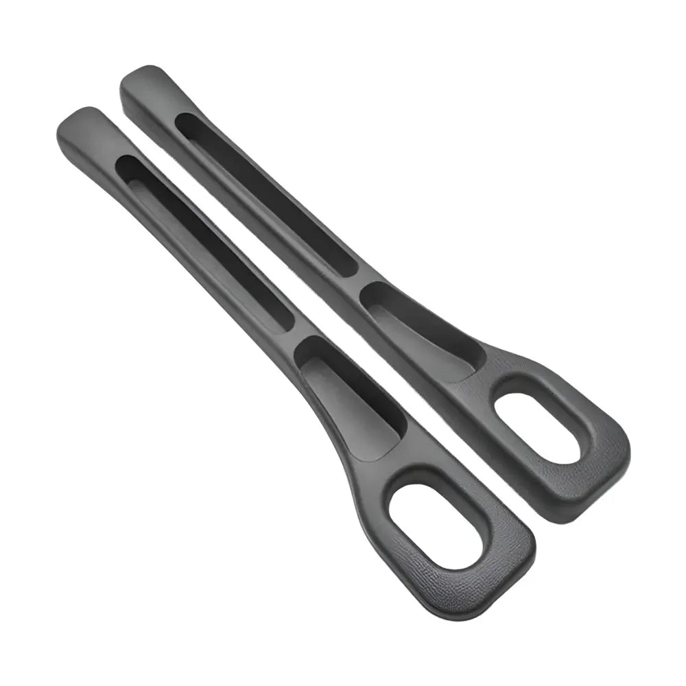 2pcs Car Seat Gap Filler Organizer Waterproof Car Seat Gap Plug Strip with 2 Grooves Seat Gap Storage Auto Interior Accessories