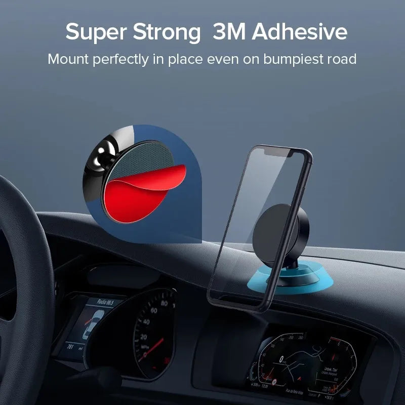 Universal Magnetic Car Phone Mount and Plate