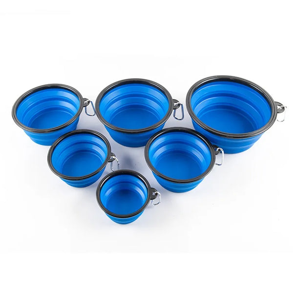 Collapsible Travel Dog & Cat Water Drinking Bowl