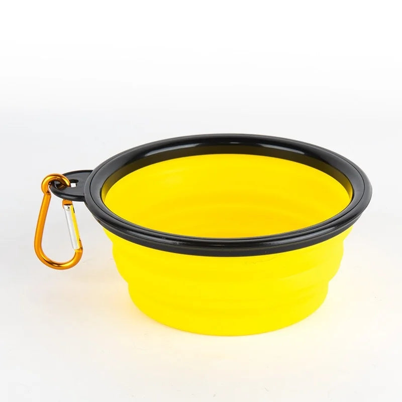 Collapsible Travel Dog & Cat Water Drinking Bowl