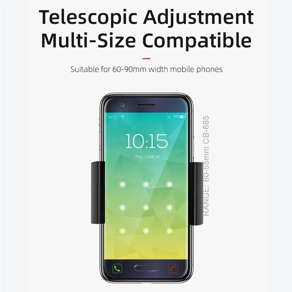 Universal Bike Phone Mount – Handlebar Holder for Mountain, Road & Commuter Bikes