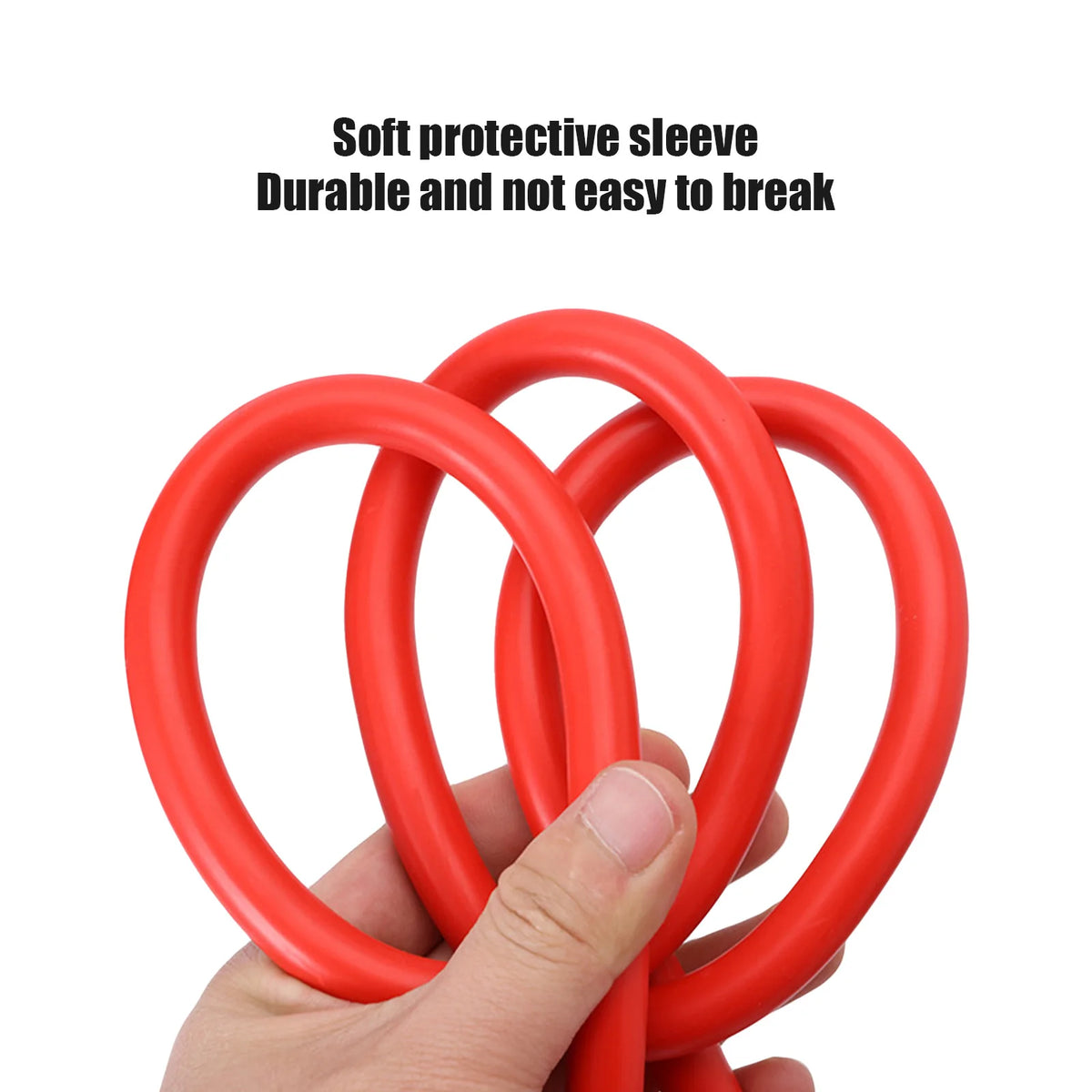 Heavy‑Duty Car Jumper Cables with Booster Clamps