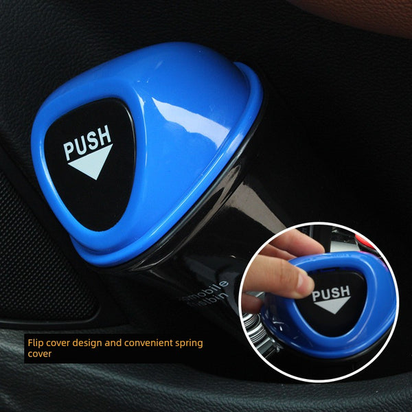CAR Mini Trash Can Interior Decoration Supplies Multifunctional Storage Box Car Storage Box Car Triangle Trash Can